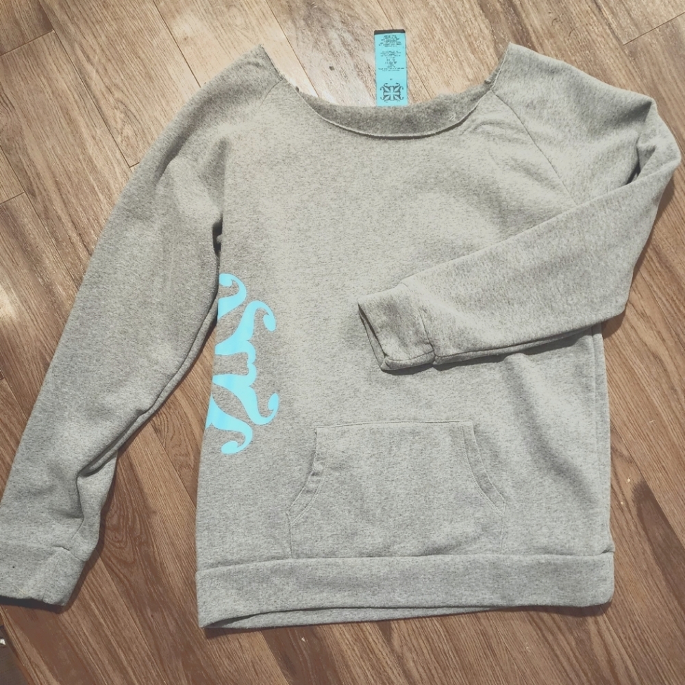 XL Rustic Cuff Super Soft off the shoulder sweater